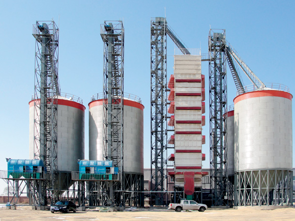 北京粮食集团古船米业有限公司600t玉米烘干系统