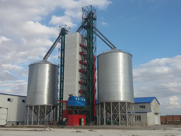 黑龙江抚远县良运粮油购销有限公司500t玉米水稻烘干系统